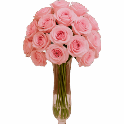 Pink roses 1 bunch artificial  flower