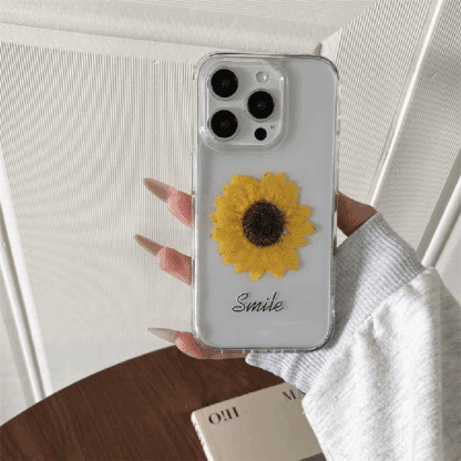 Clear Flower Design Cover