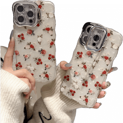 Elegant Flower Print Design Cover
