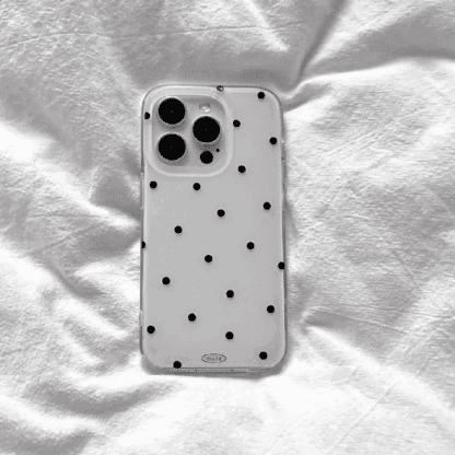 Clear Dotted iPhone Cover