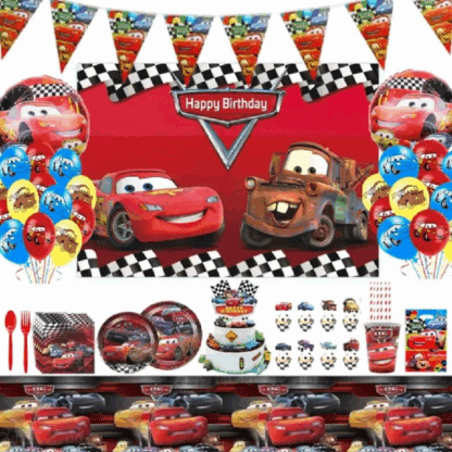 Cars Birthday Party Theme Set