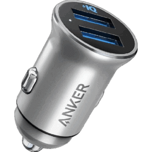 Anker 24W Dual-Port Car Charger A2727H42