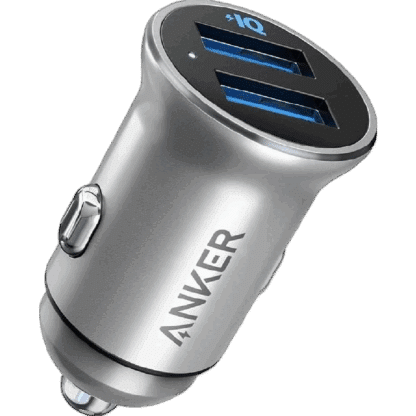 Anker 24W Dual-Port Car Charger A2727H42