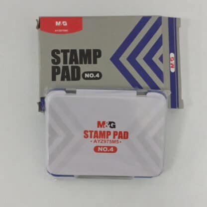 M&G Stamp Pad - No.4 Square - Blue - Image 2