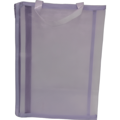 DOUBLE-LAYER MESH BAG WITH ZIPPER 1PC