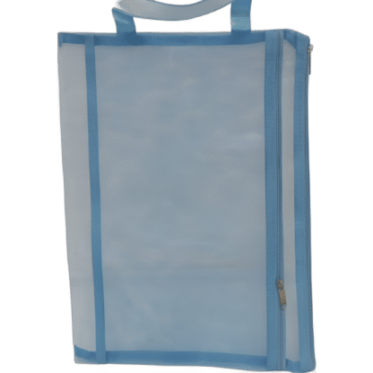 DOUBLE-LAYER MESH BAG WITH ZIPPER 1PC - Image 4