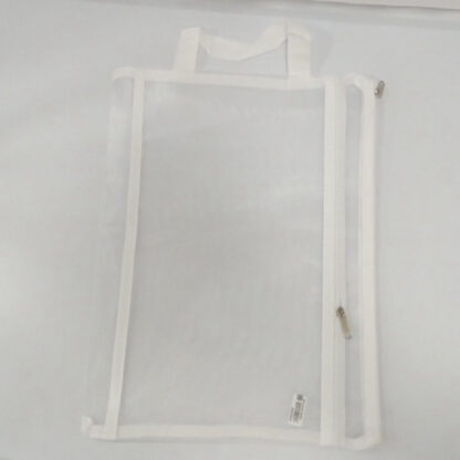 DOUBLE-LAYER MESH BAG WITH ZIPPER 1PC - Image 6