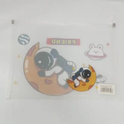 Rocket Cat & Moon Document Bag - Image 2