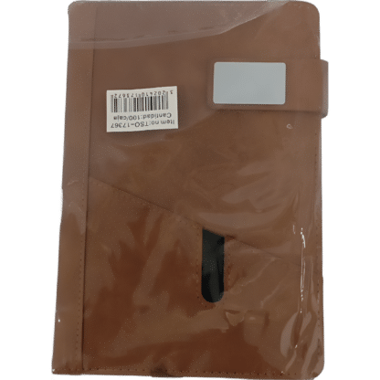 Red Wooden & Cloth A5 Notebook - Image 3