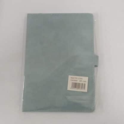 Buckle Note Boo - Pastel Aqua Vinyl Notebook - Image 2