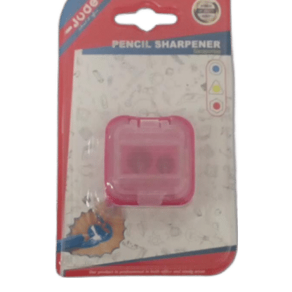 TRANSPARENT DOUBLE HOLE  SHARPENER D10008