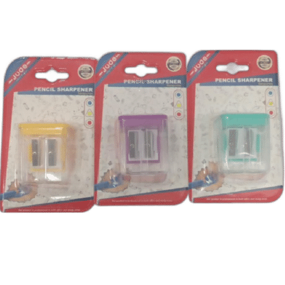 1PC TRANSPARENT DOUBLE HOLE