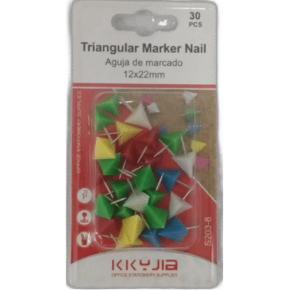 TRIANGLE COLOR NAILS