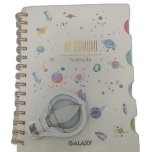 My Diamond – Galaxy Spiral Notebook – A5