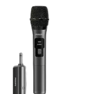 Philips  Wireless Microphone. 2.4 Ghz. Transmission