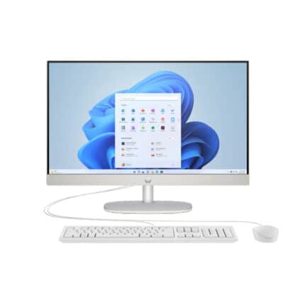 DESKTOP HP AIO 24 CR1086 U5-125U 8GB 512SSD 23.8IN DOS TOUCH 1 YR WARRANTY WHITE