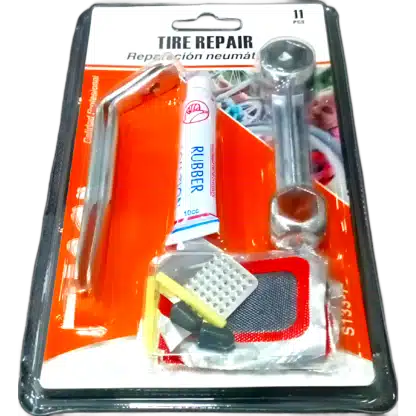 DOUBLE-BUBBLE BICYCLE TIRE REPAIR KIT