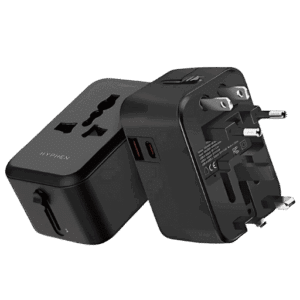 HYPHEN HTA-BK20W0000 CHARGEPOINT Universal Travel Adaptor 20W – Black