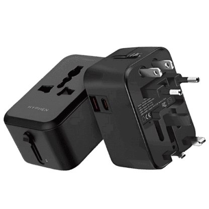 HYPHEN HTA-BK20W0000 CHARGEPOINT Universal Travel Adaptor 20W – Black