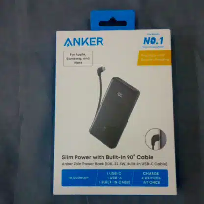 Anker Slim Power with Built in 90° Cable - Image 2