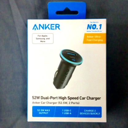 Anker Car Charger (52.5W,2Ports) - Image 2