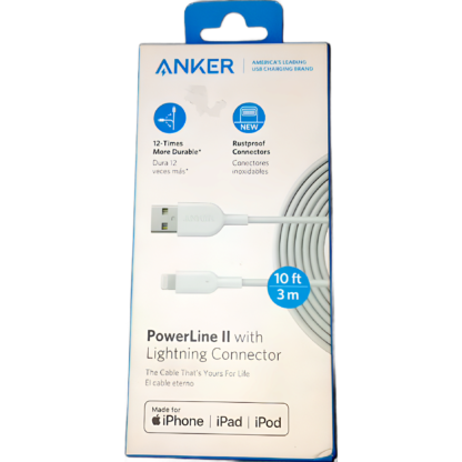 Anker PowerLine II with Lighting Connector