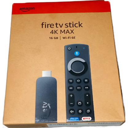 Amazon Fire Tv Stick 4K MAX 16 GB| Wi-fi 6E