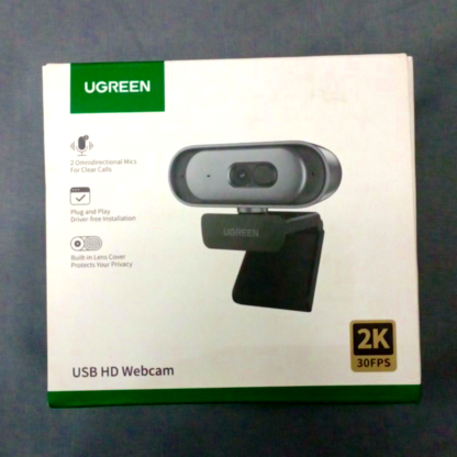 UGREEN USB HD WEBCAM 2K 30FPS - Image 2