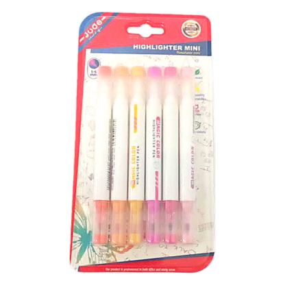 6PCS DOUBLE-HEADED WATERCOLOR PENS