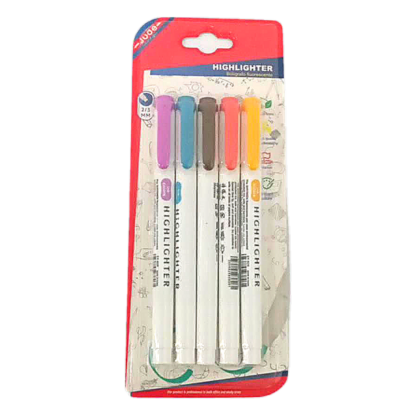 5PC CALM 5-COLOR HIGHLIGHTER