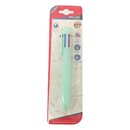 1PC SOLID COLOR BALLPOINT PEN 6 COLORS