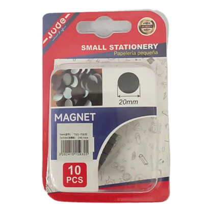 ROUND 20MM MAGNETS 10PCS