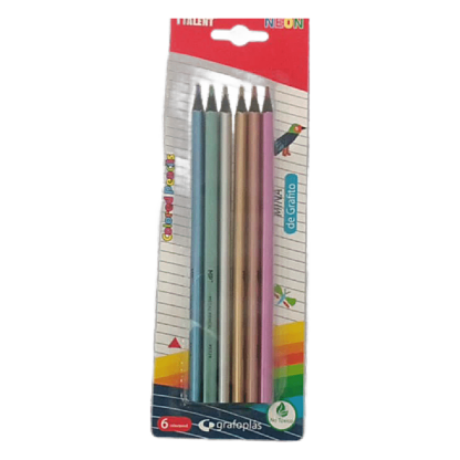 WOOD METALLIC COLORED PENCILS