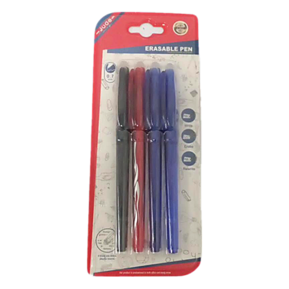 4PC ERASABLE PEN CAP ERASER