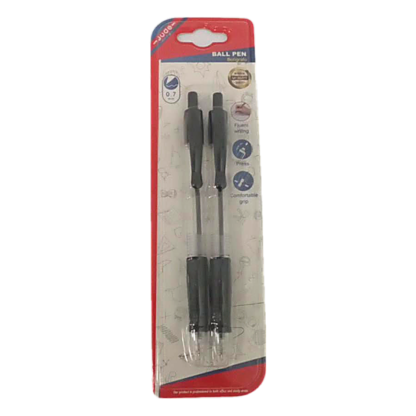 2PC BALLPOINT PEN P140 BLACK