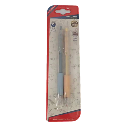 TRANSPARENT ROD CARD DRAGON COLOR BALLPOINT PEN 2PCS