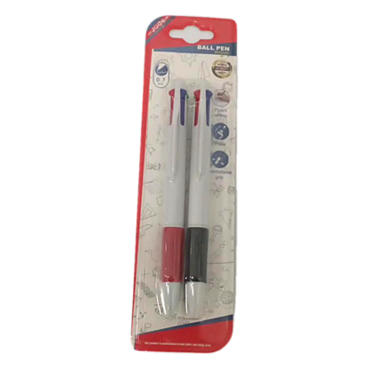 2PC FOUR-COLOR BALLPOINT PEN