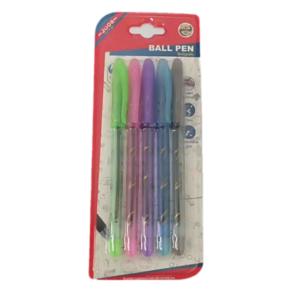 5PC CARAMEL COLOR BALLPOINT PEN 2201