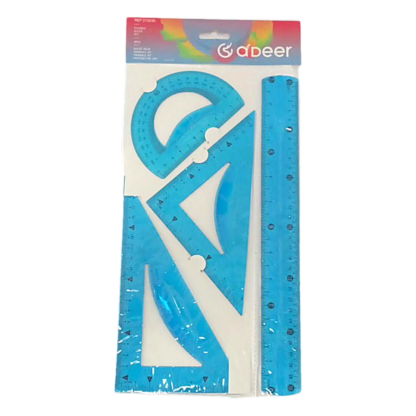 30CM SOFT RULER 4PC SET
