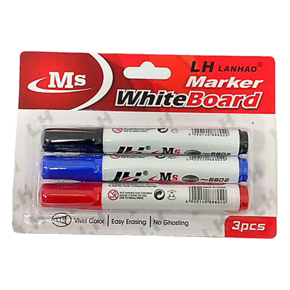 3PC WHITEBOARD PEN SUCTION CARD